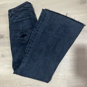 American Eagle high rise flare jeans